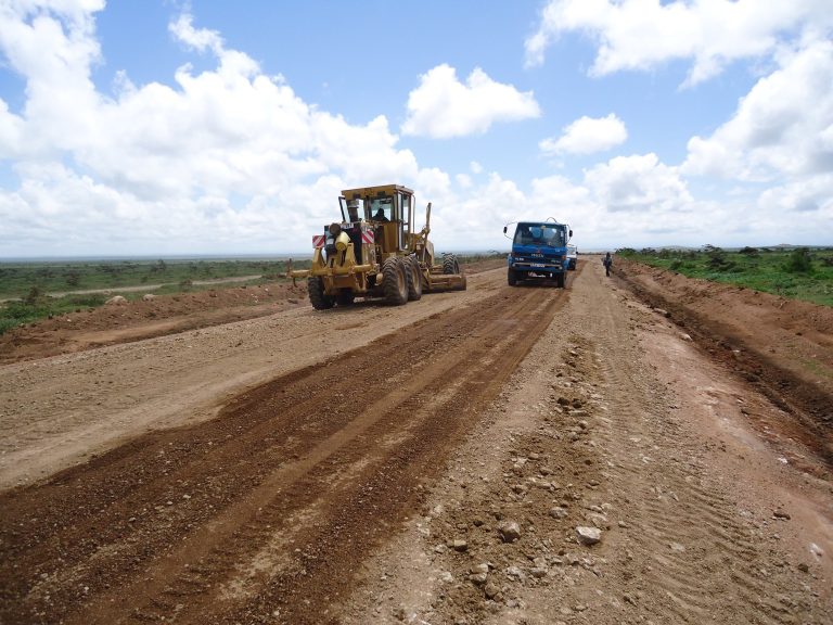 Grading and gravelling